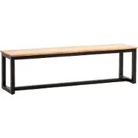 Wohnling Eetkamerbank acaciahout 120 cm breed WL7.064