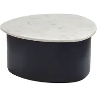 Wohnling Salontafel zwart marmer 63 cm rond