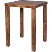 Wohnling Bartafel MUMBAI bruin sheeshamhout 80 cm - WL1.324