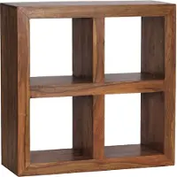 Wohnling Massieve Indische palissander Legbord 4 820 x 340 x 820 mm Bruin Sheesham