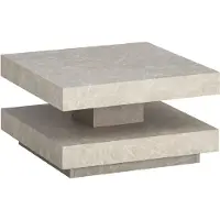 Wohnling Salontafel beige 60x60 cm
