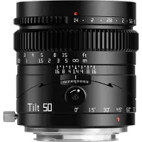 TTArtisan Tilt 50mm F/1.4 Sony E Black