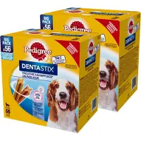 Pedigree Dentastix Medium - Hondensnack - Gebitsverzorging - 16x180g - 112 Stuks