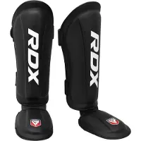 RDX Sports Scheenbeschermers Shin Instep King - Zwart - XL