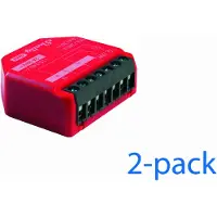 Shelly 1PM module Gen4 | Bluetooth, WiFi, Zigbee | Rood | 2 stuks