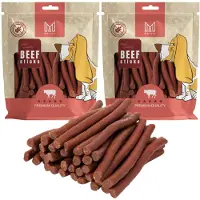 Mersjo - Kabanosy voor Honden - 1kg - Glutenvrij - Hoog Vleesgehalte