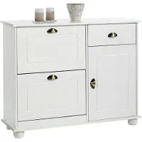 Idimex Schoenenkast COLMAR, wit grenenhout