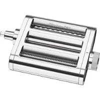 KitchenAid 5KSM3MPA 3-in-1 metalen pasta-accessoire roestvrij staal