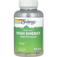 Solaray , Eénmaal per Dag Hoog Energie Multivitamine, 120 VegCaps