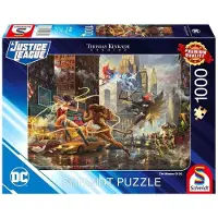 Schmidt Spellen 1000 Stuk DC Comics Vrouwen Thomas Kinkade Puzzel