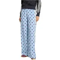 Adidas Broek hemelsblauw / braam / wit