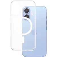 PanzerGlass Apple iPhone 16 - Wit MagSafe HardCase Clear