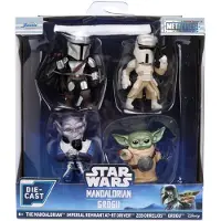 Star Wars Figuur, STAR WARS, The Mandalorian, 2,5 inch, Serie 2, 4 stuks