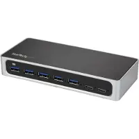 StarTech.com HB30C5A2CSC - 7 Port USB C Hub - USB-C to 5x USB-A