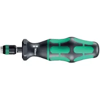 Wera 7451 Kraftform Instelbare Momentschroevendraaier met standaardinstellingen met Rapidaptor Snelwisselhouder, 1/4 duim, 0,3 - 1,0 Nm - 1 stuk(s) - 05074792010
