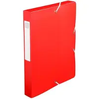 Exacompta Archiefdoos 59785E Rood Polypropyleen 25 x 33 cm 8 Stuks