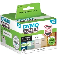 Dymo Etiket 2112285 Zwart op wit