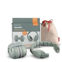Zazu Gehoorbeschermer Earmuffs 2-in-1 Green