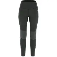 Fjällräven Legging Women Abisko Varm Trekking Tights Port-Iron Grey-XL