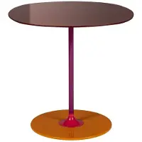Kartell Thierry Bijzettafel H 45 cm | Burgundy