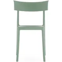 Kartell Catwalk Mat Stoel - Set van 2 Sage Green