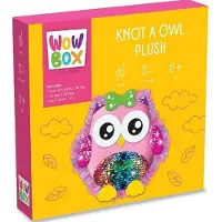 Sonstige Verlage WOW BOX Creatieve set: Kussen in de vorm van een uil