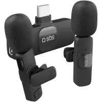 SBS 2 Draadloze Microfonen Type-c Ontvange Voor Smartphone