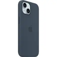 Apple Cover Silicone Magsafe Iphone 15 Storm Blue (mxpf3zm/a)