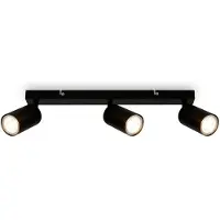 Briloner TIB 2172035 Plafondspot LED GU10 9 W Zwart