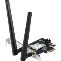 Asus BE6500 - PCIe Netwerkadapter - 802.11a, 802.11bgn, 802.11ax, Wi-Fi 7