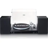 Lenco Platenspeler Bluetooth Zwart (ls-500bk)