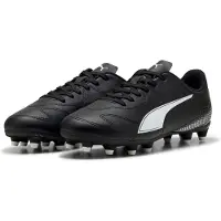 Puma Vitoria II FG/AG junior voetbalschoenen zwart/wit Jongens/Meisjes Imitatieleer - maat 33