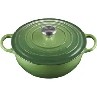 Le Creuset Marmite Braadpan Signature 'Bamboo' Ø26cm / 4.1L