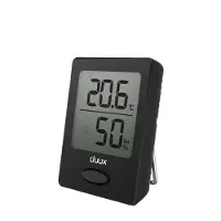Duux Sense Hygrometer en Thermometer Zwart