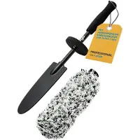 LICARGO Microvezel Velgborstel met Afneembare Borstelhoes – Extra Dunne Velgenreinigingsborstel voor Alle Velgtypes