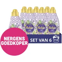 Robijn 6x Klein & Krachtig Wasmiddel Spa Sensation 19 Wasbeurten 665 ml