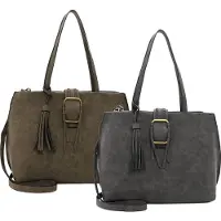 Tamaris Schoudertas Janina Shopper Darkgrey Donkergrijs