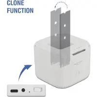 DeLOCK M.2 Docking Station for 2 x M.2 NVMe PCIe SSD with Clone function
