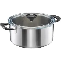 Fiskars Roestvrij Staal Pan Met Deksel Functional Form 5l
