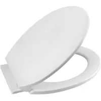 Aqualine Esmeralda Soft Close toiletzitting, wit
