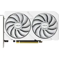 Asus Dual AMD RX9060 XT 16G WHITE - Videokaart - 16GB - GDDR6 - PCIe 5.0 - 1x HDMI 2.1a - 2x DisplayPort 1.4
