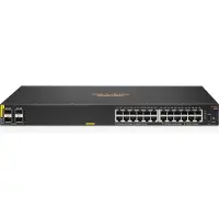 HP Aruba Networking CX 6100 24G Klasse 4 PoE 4SFP+ 370W switch, beheerd, L3, Gigabit Ethernet (10/100/1000), ondersteuning voor Power over Ethernet (PoE), rackmontage, 1U