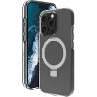 dbramante1928 Iceland Ultra D3O Backcover met MagSafe Stand voor de Apple iPhone 16 Pro Max - Clear