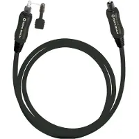 OEHLBACH Toslink Optische audio aansluitkabel [1x Toslink-stekker (ODT) - 1x Toslink-stekker (ODT)] 0.50 m Zwart OPTO S