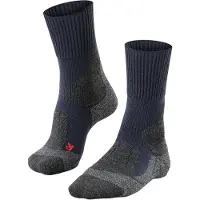 Falke TK1 anti-blaar dik wol functioneel materiaal wandelsokken dames blauw - maat 41-42