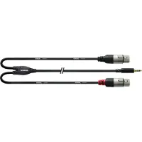 Cordial 3 M REAN JACKPLUG 3,5 MM/2X XLR F