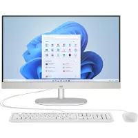 HP All-in-One-pc 24-cr0242ng [60,5 cm (23,8") FHD-scherm, Intel Core i3 N300, 8 GB RAM, 256 GB SSD, DOS]