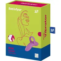 Satisfyer Bold Lover - oplaadbare, waterdichte vinger-vibrator (roze)