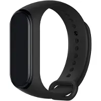 INF Xiaomi Mi Band 3/4 horlogeband siliconen zwart