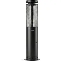 Create - Rookvrije buitenskachel op pellets 17,5 kW - Zwart - Zonder powerbank - FIRE ROUND PELLET HEATER